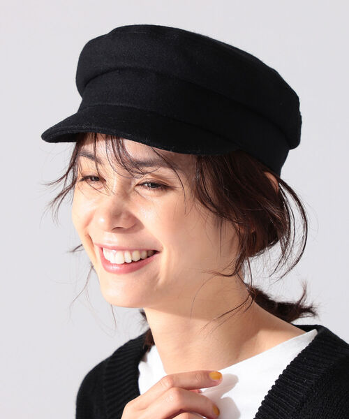 B:MING by BEAMS（ビーミングバイビームス）の「B:MING by BEAMS / マリン キャスケット 21AW（キャスケット・レディース・ブラック/ベージュ/グレー・ONE SIZE）」の13枚目の写真