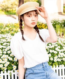 WILLSELECTION | ビッグレース襟ファイユブラウス(シャツ/ブラウス)