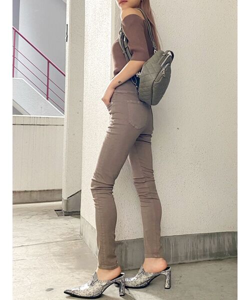 GYDA（ジェイダ）の「フェイクレザーキルティング4WAYリュック（バックパック/リュック・レディース・ブラック/オリーブ・FREE）」の12枚目の写真