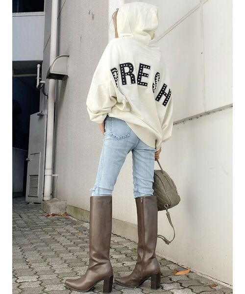 GYDA（ジェイダ）の「フェイクレザーキルティング4WAYリュック（バックパック/リュック・レディース・ブラック/オリーブ・FREE）」の8枚目の写真