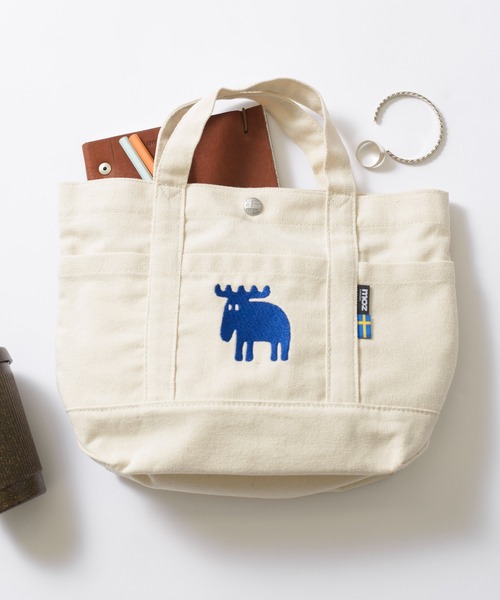moz(モズ)の「【moz】CANVAS 帆布ミニトート ZZHC-04(トートバッグ・レディース・ブラック/グレー/ホワイト/ベージュ/レッド/ブルー/ホワイト系3/ブラック系2/ブラック系3/グリーン/ホワイト系1/ホワイト系2・FREE)」の3枚目の写真