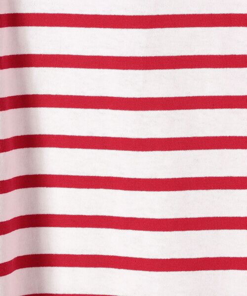 Le Minor(ルミノア)の「【SHIPS any別注】Le minor: ボーダー ロングスリーブ TEE(Tシャツ/カットソー・レディース・ホワイト/ブラック/レッド・ONE SIZE)」の12枚目の写真