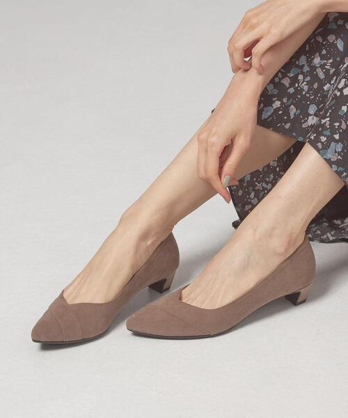 closet story(クローゼットストーリー)の「<closet story(クローゼットストーリー)>キリカエ パンプス 35(パンプス・レディース・ブラック/ベージュ/ロイヤルブルー・23cm/23.5cm/24cm/24.5cm)」の8枚目の写真