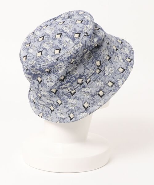 MCM（エムシーエム）の「MCM/エムシーエム/バケットハット - ヴィンテージ モノグラム ジャカード（ハット・レディース・ブルー・FREE）」の3枚目の写真
