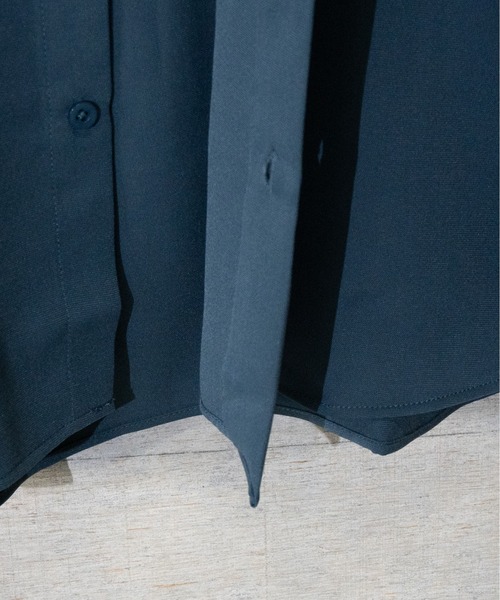 Limited Line Naive Magic（リミテッドラインナイーブマジック）の「【a】ナチュラルストレッチ バック刺繍シャツ（シャツ/ブラウス・メンズ・ブルー/ワイン/ブラウン/ブルー系その他/ブラック/マルチ/ワイン系/ベージュ/その他・MEDIUM/LARGE/X-LARGE）」の15枚目の写真