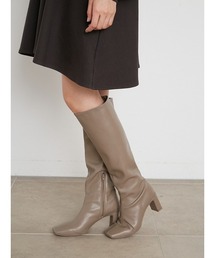 SNIDEL | スクエアロングブーツ(ブーツ)