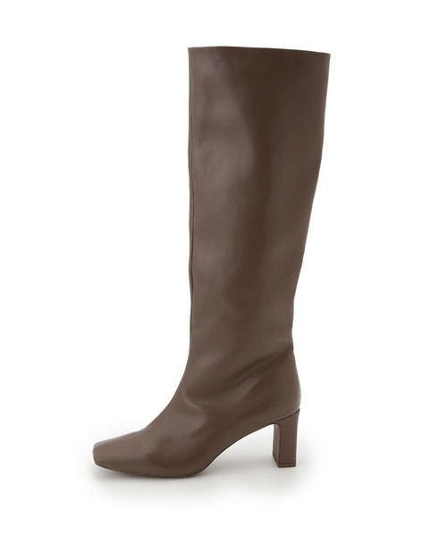 SNIDEL（スナイデル）の「スクエアロングブーツ（ブーツ・レディース・ブラック/モカ/ベージュ・LARGE/SMALL/MEDIUM）」の13枚目の写真