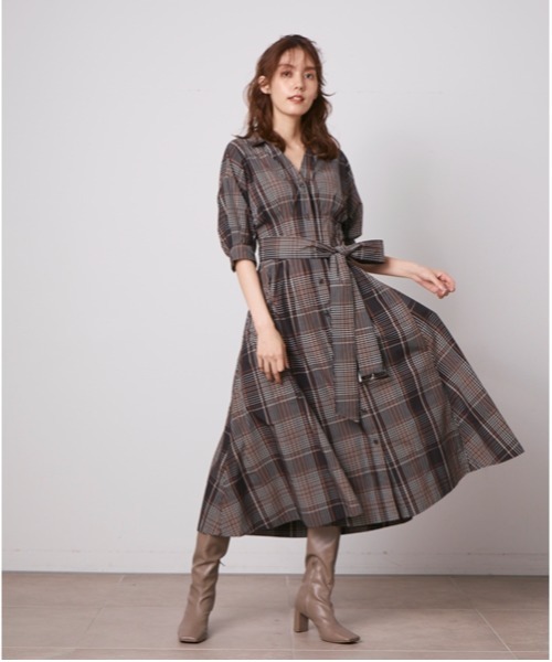 SNIDEL（スナイデル）の「スクエアロングブーツ（ブーツ・レディース・ブラック/モカ/ベージュ・LARGE/SMALL/MEDIUM）」の16枚目の写真