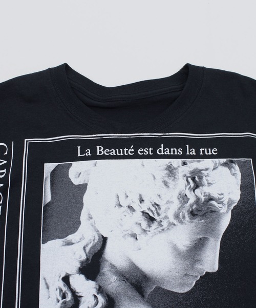 RNA（アールエヌエー）の「M1745 ガレージビーナスプリントロングTシャツ（Tシャツ/カットソー・レディース・ホワイト×レッド/ホワイト×ブラック/ブラック×ホワイト・MEDIUM）」の14枚目の写真