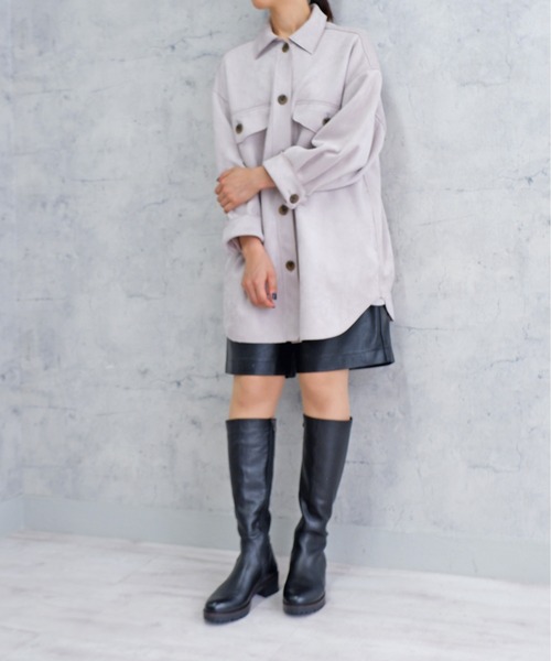 セール】ソフトレザーブーツ/21439（ブーツ）｜MODE KAORI（モード