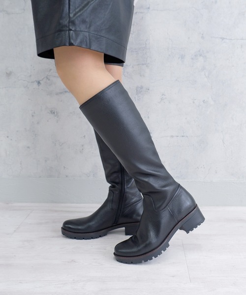モードカオリ（MODE KAORI）/ソフトレザーブーツ/21439 セール】ソフトレザーブーツ/21439（ブーツ）｜MODE KAORI（モード