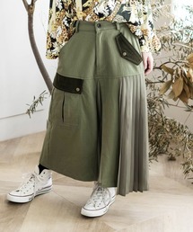 ScoLar | 異素材切替スカート(スカート)