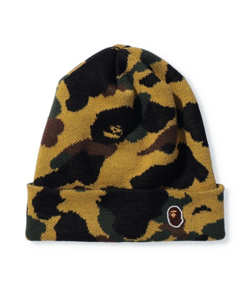 A BATHING APE（アベイシングエイプ）の「1ST CAMO KNIT CAP M（ニット
