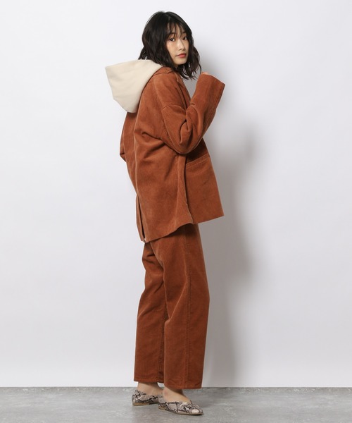 LAKOLE（ラコレ）の「コーデュロイダブルジャケット / 218786