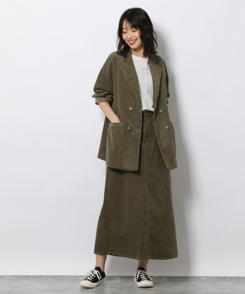 LAKOLE（ラコレ）の「コーデュロイダブルジャケット / 218786