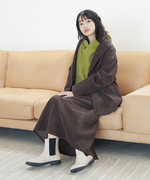 LAKOLE（ラコレ）の「コーデュロイダブルジャケット / 218786