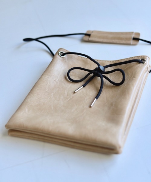 INTER FACTORY（インターファクトリー）の「WEARISTA Mr.SZK - サンドイッチショルダーバッグ　made in INTER FACTORY（ショルダーバッグ・メンズ・ブラック/ベージュ・FREE）」の17枚目の写真