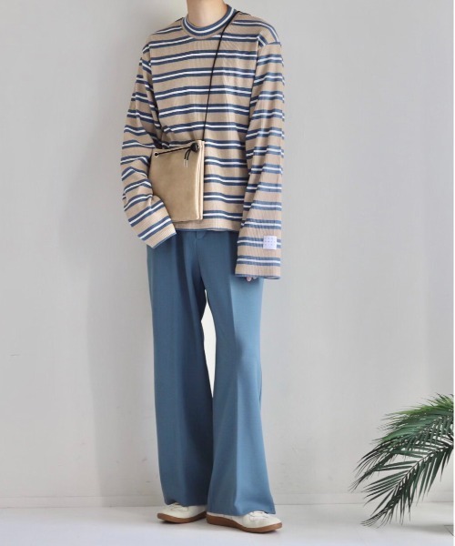 INTER FACTORY（インターファクトリー）の「WEARISTA Mr.SZK - サンドイッチショルダーバッグ　made in INTER FACTORY（ショルダーバッグ・メンズ・ブラック/ベージュ・FREE）」の6枚目の写真