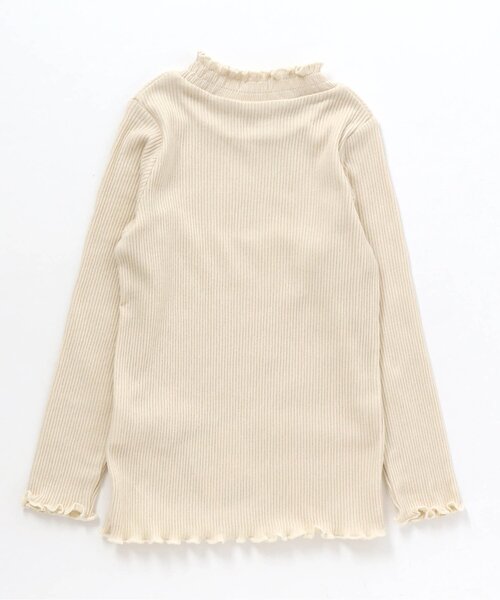 BREEZE（ブリーズ）の「リブメロウロンT（Tシャツ/カットソー・キッズ・ブラック/レッド/オフホワイト/ミント・100/110/120/80/130/90/140）」の11枚目の写真