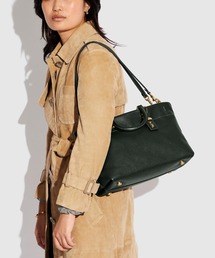 美品✨COACH コーチ ローグトートリンククラブ 編み込み 本革 トートバッグ COACH（コーチ）の「ローグ トート 31（トートバッグ）」 - WEAR