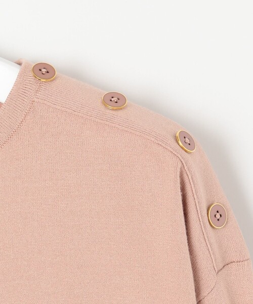 J.PRESS Ladies(J.プレス レディス)の「【洗える】PRINCE ボートネック ニット(ニット/セーター・レディース・ダルブルー系/ベージュ系/ワイン系/ライトグレー系/ピンク系・SMALL)」の14枚目の写真