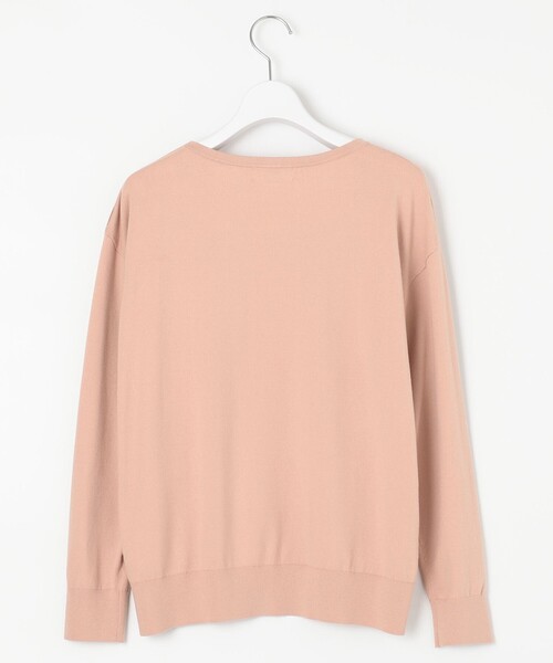 J.PRESS Ladies(J.プレス レディス)の「【洗える】PRINCE ボートネック ニット(ニット/セーター・レディース・ダルブルー系/ベージュ系/ワイン系/ライトグレー系/ピンク系・SMALL)」の17枚目の写真