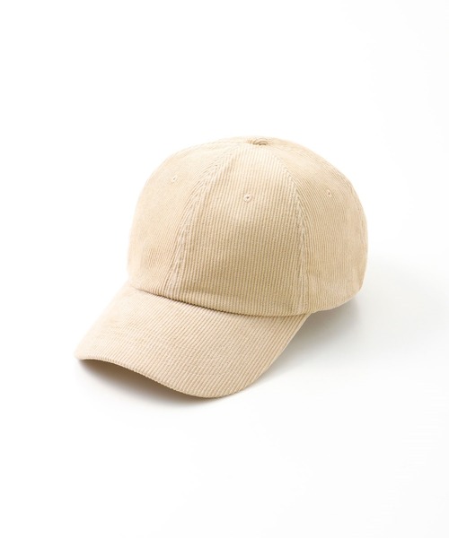 Honeys（ハニーズ）の「コーデュロイキャップ（キャップ・レディース・ブラウン/アイボリー/ピンク/グレー/ブラック/ベージュ系その他/イエロー/ベージュ/ブラック系その他・FREE）」の13枚目の写真