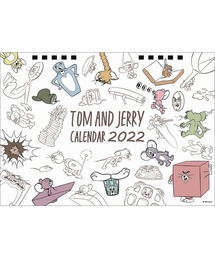 Tom＆Jerry（トムアンドジェリー）の「【公式】トムとジェリー　2022年卓上カレンダー（手帳/メモ帳）」