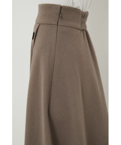 rienda（リエンダ）の「ニットフェイクウールフレアスカート（スカート・レディース・ライトブラウン/ダークブルー/ライトベージュ・SMALL/MEDIUM）」の15枚目の写真