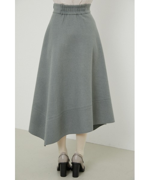 rienda（リエンダ）の「ニットフェイクウールフレアスカート（スカート・レディース・ライトブラウン/ダークブルー/ライトベージュ・SMALL/MEDIUM）」の18枚目の写真