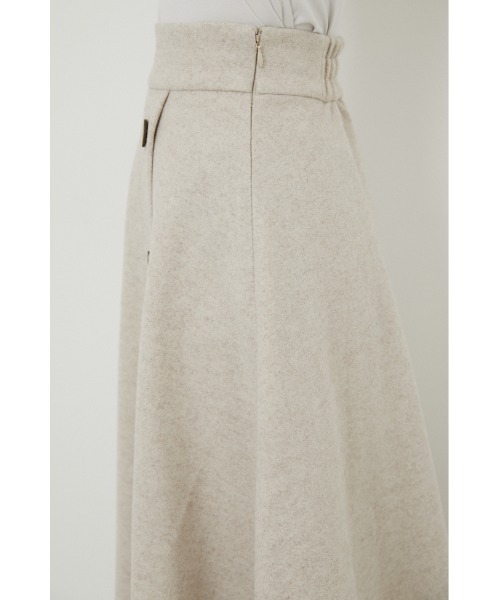 rienda（リエンダ）の「ニットフェイクウールフレアスカート（スカート・レディース・ライトブラウン/ダークブルー/ライトベージュ・SMALL/MEDIUM）」の21枚目の写真