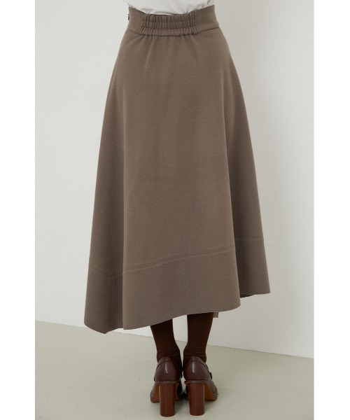 rienda（リエンダ）の「ニットフェイクウールフレアスカート（スカート・レディース・ライトブラウン/ダークブルー/ライトベージュ・SMALL/MEDIUM）」の17枚目の写真