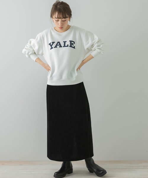 URBAN RESEARCH Sonny Label（アーバンリサーチサニーレーベル）の「『UR TECH』カットコーデュロイスカート（スカート・レディース・ブラック/ブラウン系その他/アイボリー・36/38）」の10枚目の写真