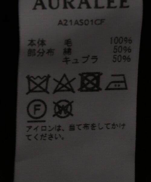 AURALEE（オーラリー）の「＜AURALEE（オーラリー）＞ ウール フランネル シャツ■■■（シャツ/ブラウス・メンズ・ダークブラウン/ベージュ・4/3/5）」の13枚目の写真