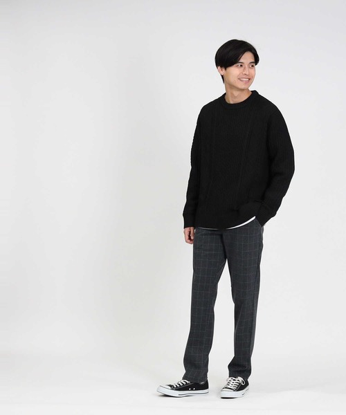 EDWIN（エドウィン）の「【EDWIN】「デニスラ」 スリムテーパードパンツ（スラックス・メンズ・グレー・32inch/30inch/34inch/36inch/33inch/31inch）」の10枚目の写真