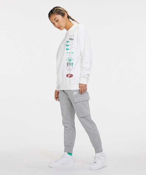 NIKE（ナイキ）の「ナイキ エア フォース 1 ‘07 MID ウィメンズシューズ / Nike Air Force 1 '07 Mid Women's Shoe＜22-29cm 展開＞（スニーカー・レディース・ホワイト/ホワイト系その他2・27.5/23.5/27/26.5/28.5/26/25/22.5/25.5/24.5/23/24/28/29/22）」の11枚目の写真