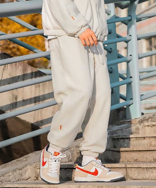 HOOK（フック）の「【HOOK】ベーシック　刺繍入り暖かいボアスウェットパンツ（スウェットパンツ・メンズ・ダークグレー/ブラック/ホワイト・L/M/XL/XXL）」の11枚目の写真