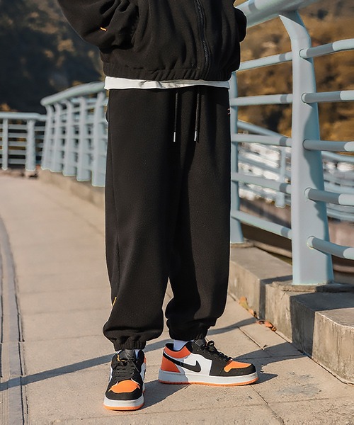 HOOK（フック）の「【HOOK】ベーシック　刺繍入り暖かいボアスウェットパンツ（スウェットパンツ・メンズ・ダークグレー/ブラック/ホワイト・L/M/XL/XXL）」の21枚目の写真