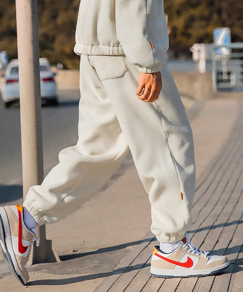 HOOK（フック）の「【HOOK】ベーシック　刺繍入り暖かいボアスウェットパンツ（スウェットパンツ・メンズ・ダークグレー/ブラック/ホワイト・L/M/XL/XXL）」の5枚目の写真