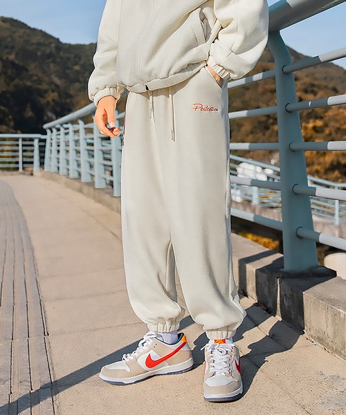 HOOK（フック）の「【HOOK】ベーシック　刺繍入り暖かいボアスウェットパンツ（スウェットパンツ・メンズ・ダークグレー/ブラック/ホワイト・L/M/XL/XXL）」の17枚目の写真