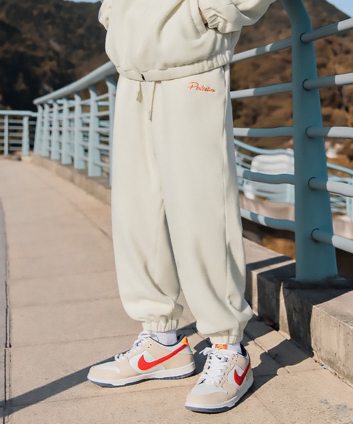 HOOK（フック）の「【HOOK】ベーシック　刺繍入り暖かいボアスウェットパンツ（スウェットパンツ・メンズ・ダークグレー/ブラック/ホワイト・L/M/XL/XXL）」の6枚目の写真