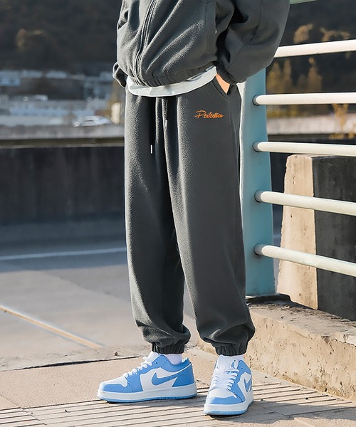 HOOK（フック）の「【HOOK】ベーシック　刺繍入り暖かいボアスウェットパンツ（スウェットパンツ・メンズ・ダークグレー/ブラック/ホワイト・L/M/XL/XXL）」の12枚目の写真