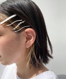 Ein | 【Ein】ウェーブデザイン ヘアピンセット(ヘアピン)