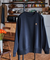 msw1010-Gerbera one point stitch Big silhouette Sweat スウェット