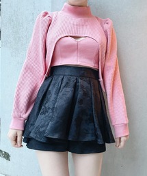 lilLilly | ワッフルリブアンサンブル(アンサンブル)