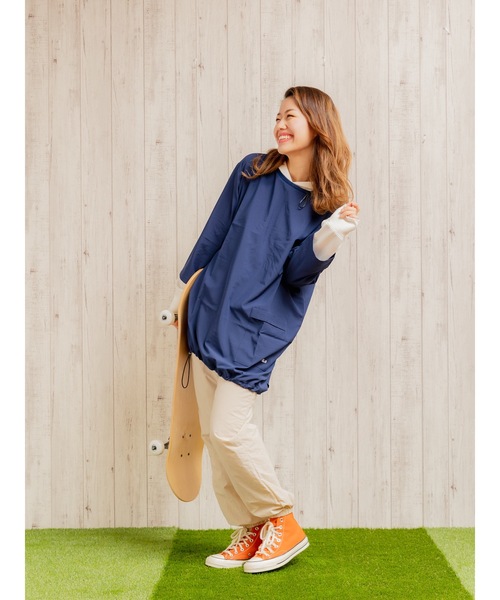 FILA ネイビーレディーストップス L FILA フィラ ジャージ レディース 上下 セットアップ 運動着