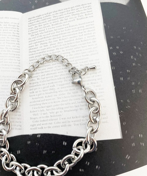 kutir（クティール）の「サージカルステンレスブレスレット2（ブレスレット・レディース・シルバー・FREE）」の4枚目の写真