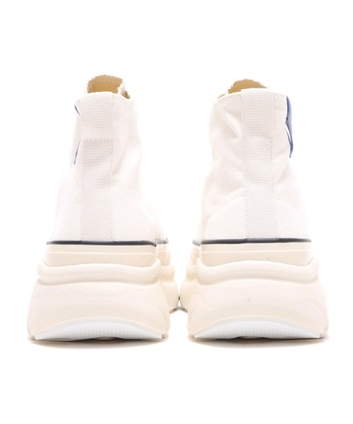 AKIII CLASSIC（アキクラシック）の「AKIII CLASSIC AKIII RECOVERY COTTON HIGH / アキ クラシック アキ リカバリーコットン ハイ（スニーカー・レディース・ベージュ/インディゴブルー/ホワイト/ブラック・23.0cm/23.5cm/24.0cm/24.5cm/25.0cm/25.5cm）」の15枚目の写真
