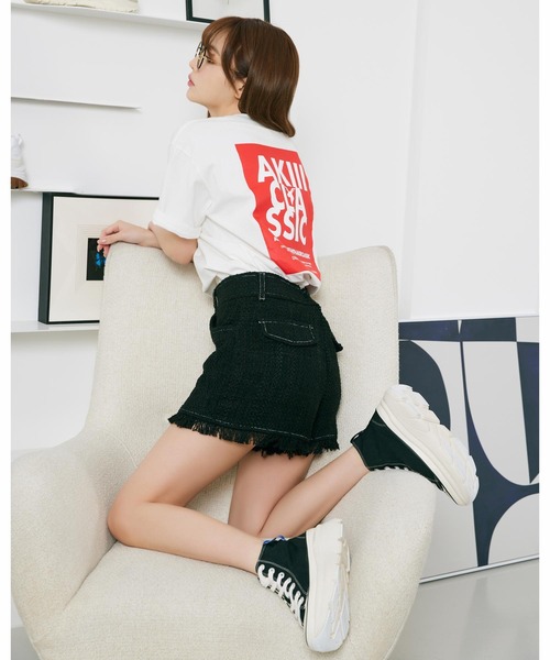 AKIII CLASSIC（アキクラシック）の「AKIII CLASSIC AKIII RECOVERY COTTON HIGH / アキ クラシック アキ リカバリーコットン ハイ（スニーカー・レディース・ベージュ/インディゴブルー/ホワイト/ブラック・23.0cm/23.5cm/24.0cm/24.5cm/25.0cm/25.5cm）」の18枚目の写真