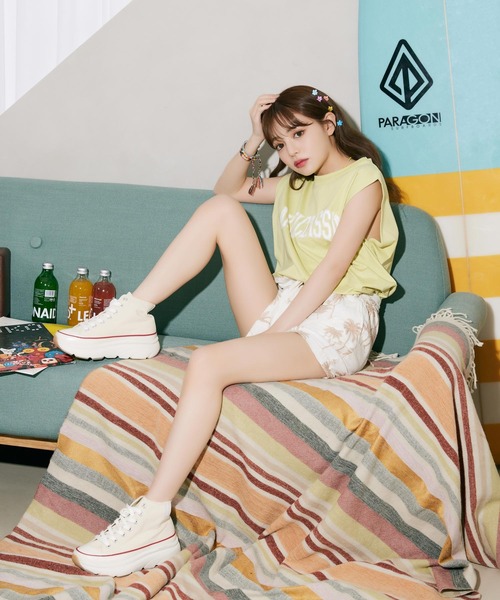 AKIII CLASSIC（アキクラシック）の「AKIII CLASSIC AKIII RECOVERY COTTON HIGH / アキ クラシック アキ リカバリーコットン ハイ（スニーカー・レディース・ベージュ/インディゴブルー/ホワイト/ブラック・23.0cm/23.5cm/24.0cm/24.5cm/25.0cm/25.5cm）」の17枚目の写真